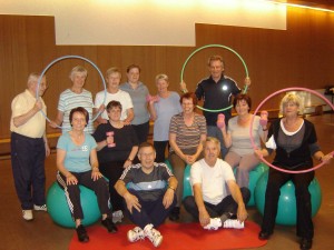 Gruppenbild von 50 plus